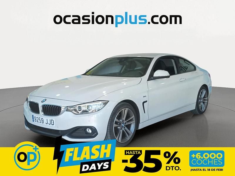 Usado BMW 418 150 CV (110 kW) 2015 Blanco Coupe