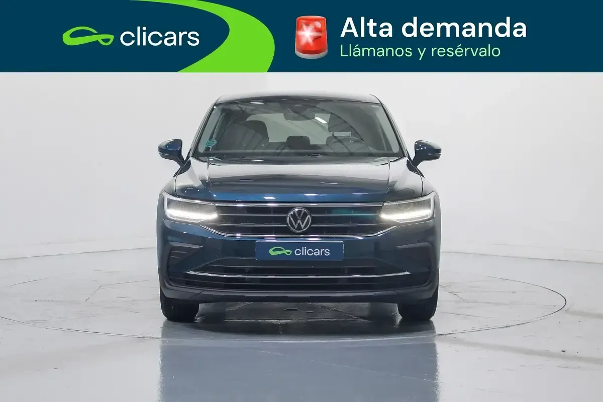 Usado VW Tiguan 130 CV (95 kW) 2022 Azul SUV