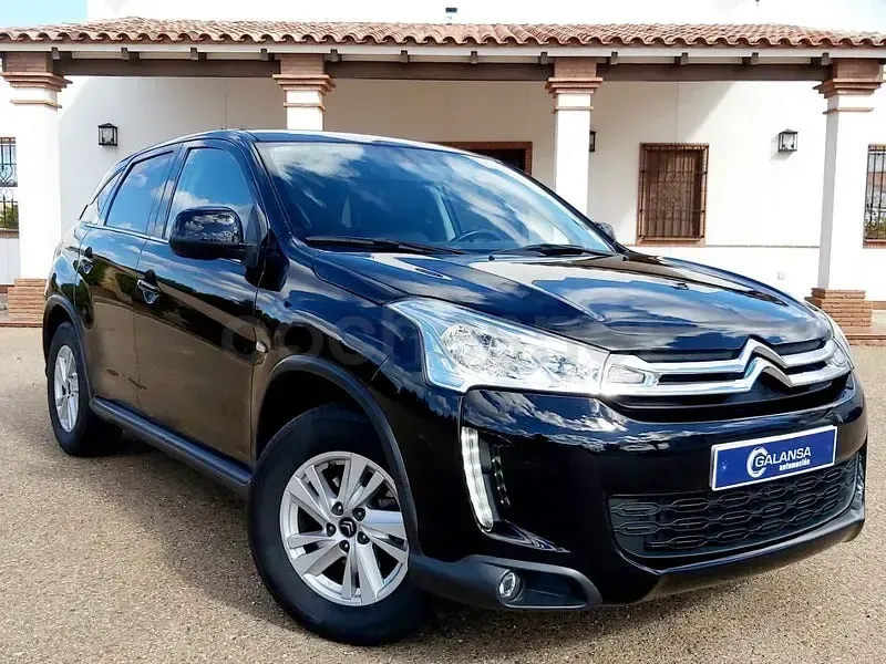 Usado Citroën C4 Aircross Seduction 114 CV (83 kW) 2013 Negro SUV
