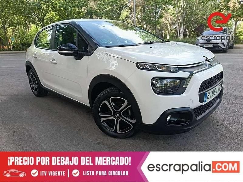 Usado Citroën C3 Feel 99 CV (72 kW) 2021 Blanco Utilitario