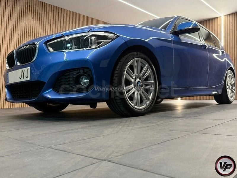 Usado BMW 118 Shadowline 150 CV (110 kW) 2017 Azul Utilitario