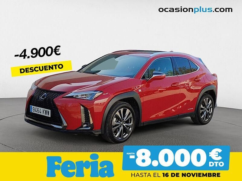 Rojo Usado 2019 Lexus UX 250h Sport Line SUV | 24.200 € (Caro) - Imagen 1/4