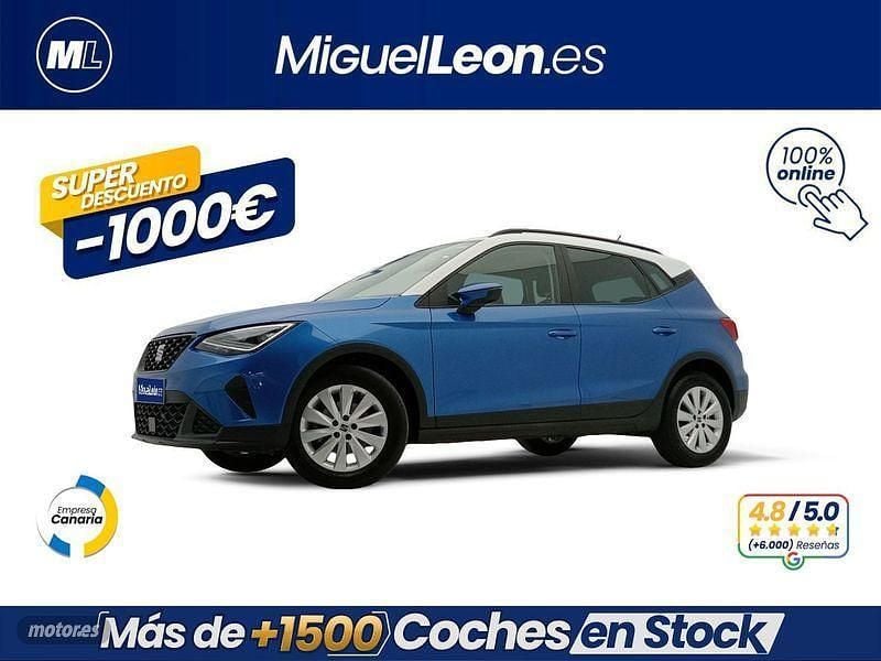 Azul Usado 2023 Seat Arona Style SUV | 15.985 € (Precio justo) - Imagen 1/3