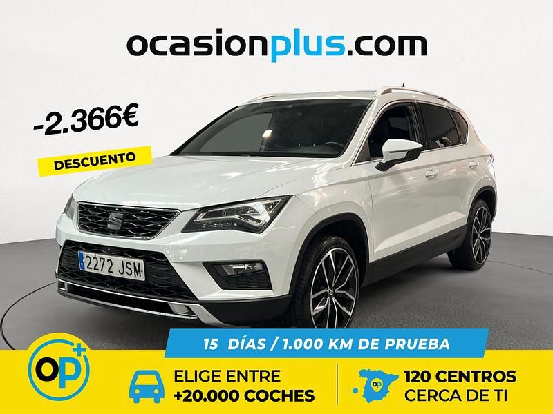 Usado Seat Ateca 4Drive 190 CV (139 kW) 2016 Blanco SUV