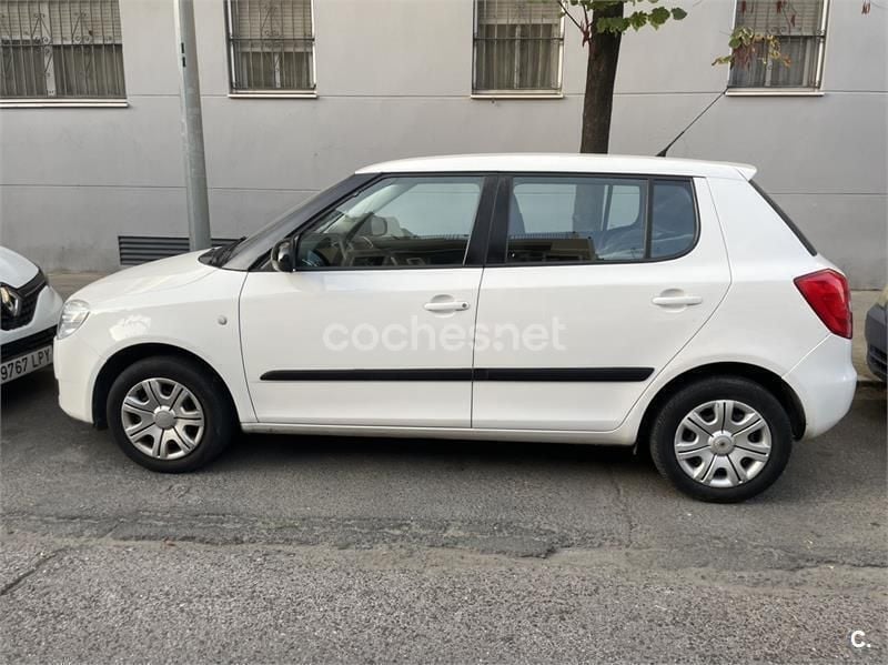 Brugt Skoda Fabia 60 HK (44 kW) 2009 Hvid Hatchback
