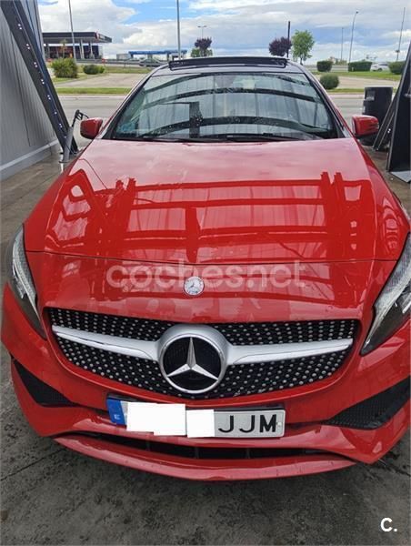 Rojo Usado 2015 Mercedes A180 AMG line Berlina | 15.000 € (Precio justo) - Imagen 1/4