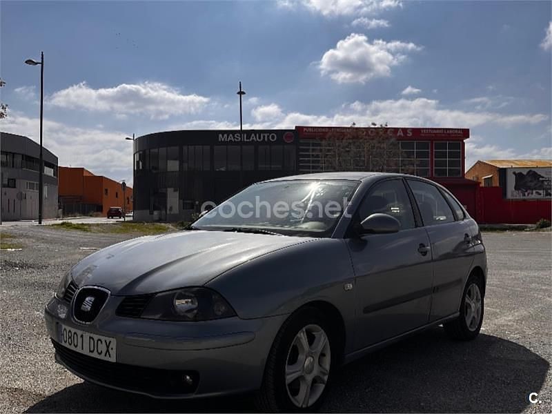 Usado Seat Ibiza 100 CV (73 kW) 2004 Gris / plata Utilitario