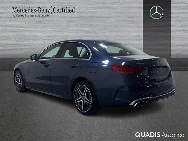 Usado Mercedes C300e AMG line 313 CV (230 kW) 2024 Azul sodalita