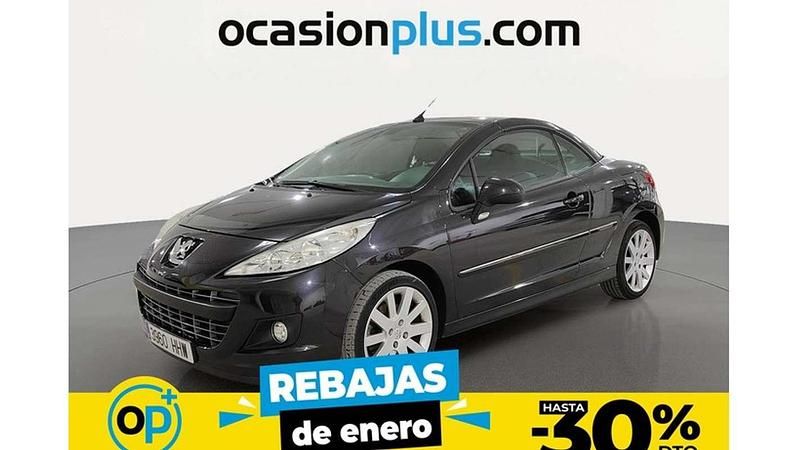 Usado Peugeot 207 CC 120 CV (88 kW) 2012 Negro Descapotable