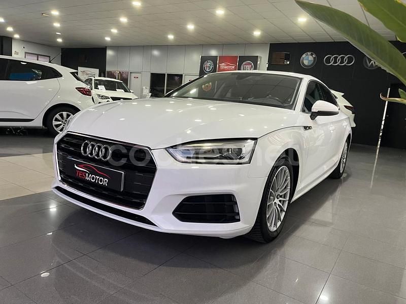 Usado Audi A5 Sportback 150 CV (110 kW) 2019 Blanco Utilitario