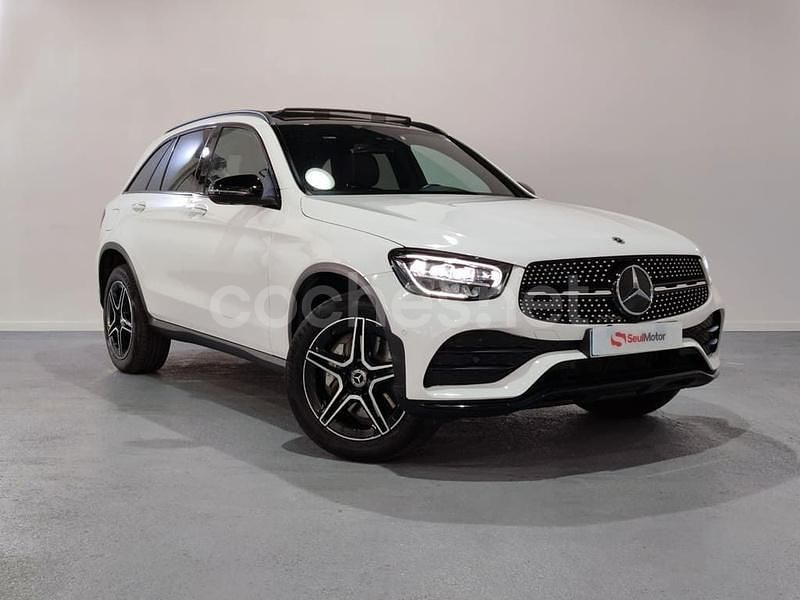 Blanco Usado 2022 Mercedes GLC220 SUV | 45.499 € (Precio justo) - Imagen 1/4