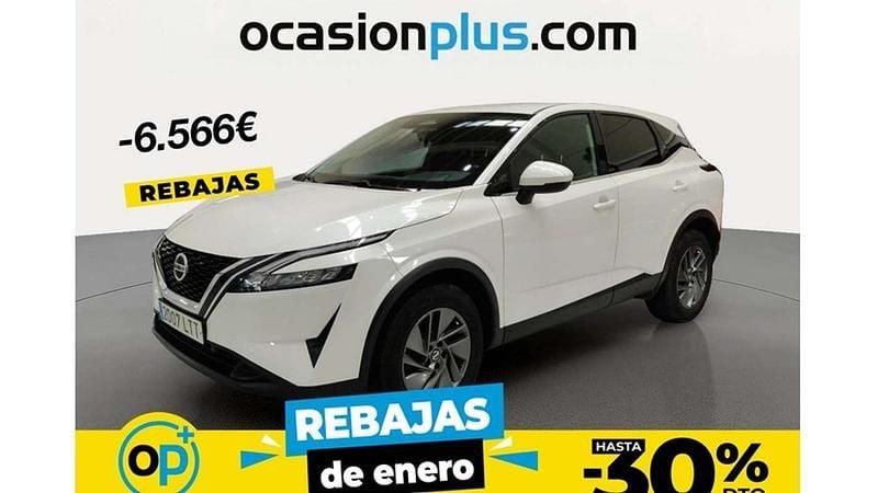 Blanco Usado 2021 Nissan Qashqai Acenta SUV | 19.734 € (Super precio) - Imagen 1/4