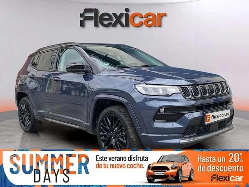 Azul Usado 2022 Jeep Compass SUV | 20.490 € (Buen precio) - Imagen 1/4