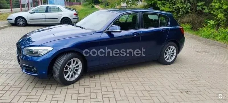 Usado BMW 116 Efficient Dynamics 116 CV (85 kW) 2018 Azul Utilitario