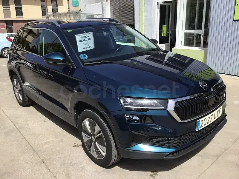 Usado Skoda Karoq Ambition 115 CV (84 kW) 2022 Verde SUV