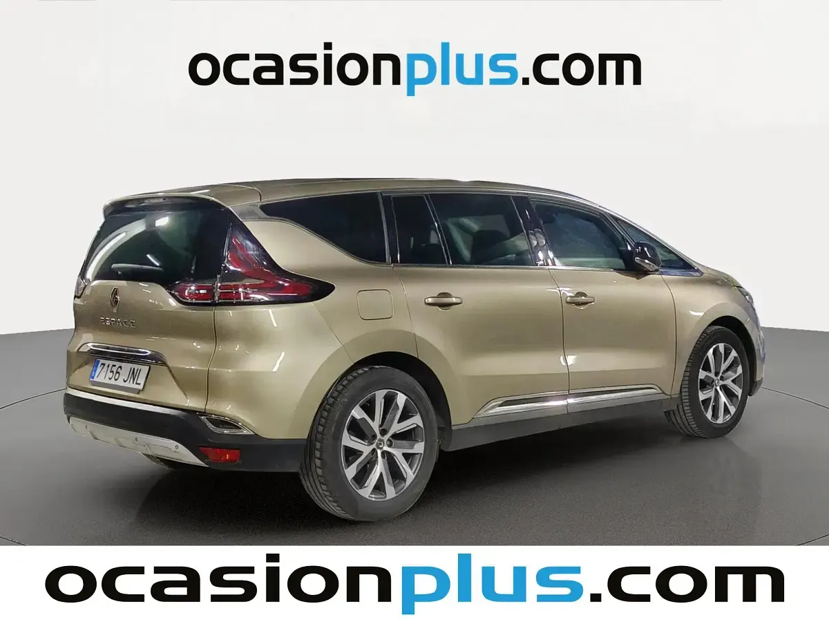 Usado Renault Espace Zen 200 CV (147 kW) 2016 Beige Monovolumen