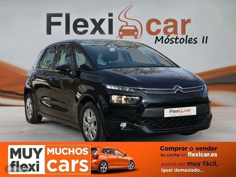 Usado Citroën C4 Picasso PureTech 130 CV (95 kW) 2015 Negro Monovolumen