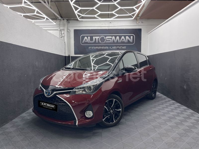 Granate Usado 2016 Toyota Yaris Hybrid Berlina | 14.590 € (Precio justo) - Imagen 1/4