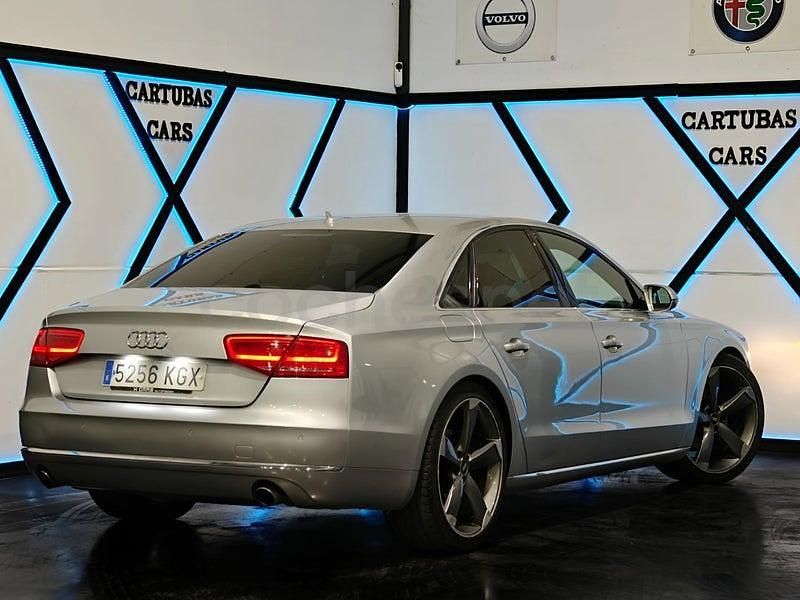 Usado Audi A8 250 CV (183 kW) 2012 Gris / plata Berlina