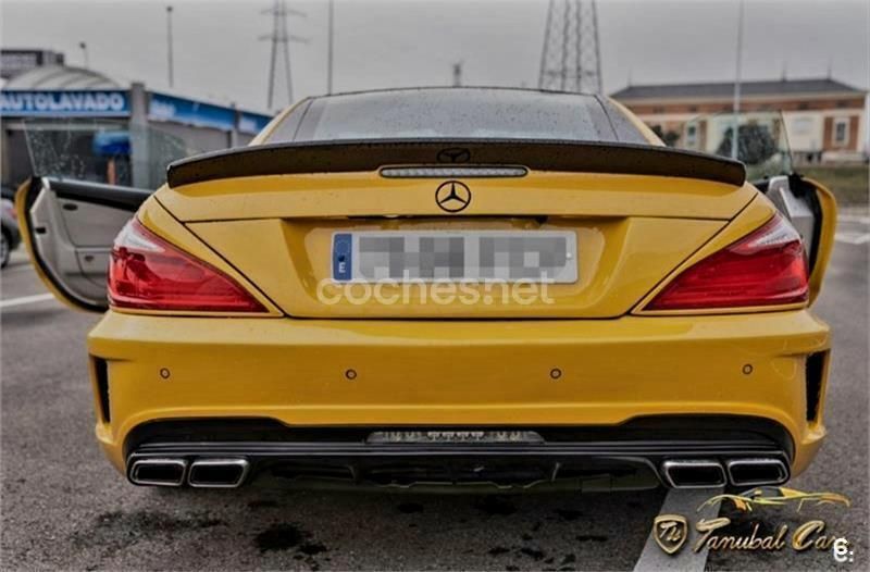 Usado Mercedes SL500 306 CV (225 kW) 2002 Naranja Descapotable