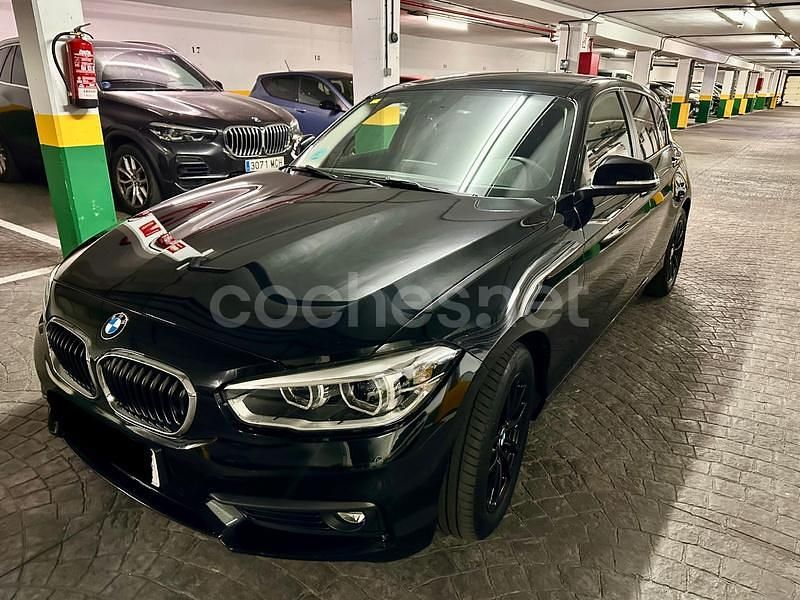 Usado BMW 118 Sport Line 150 CV (110 kW) 2017 Negro Utilitario