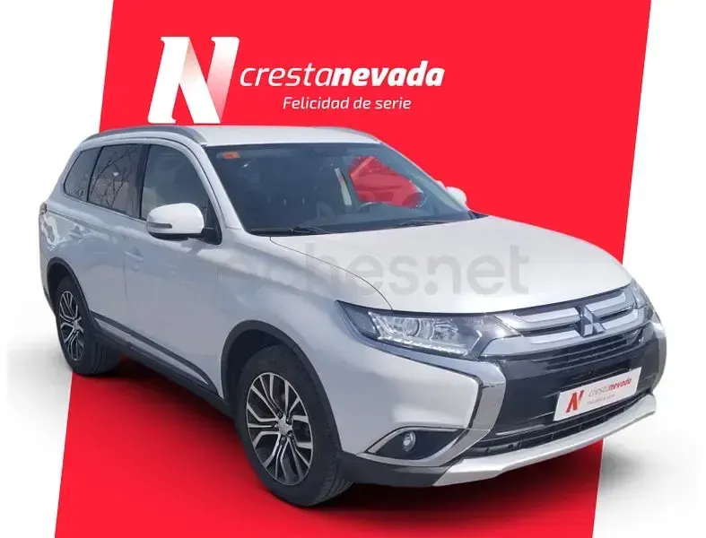 Usado Mitsubishi Outlander Motion 150 CV (110 kW) 2017 Blanco SUV