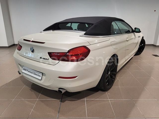 Usado BMW 640 Cabriolet 313 CV (230 kW) 2014 Blanco Descapotable