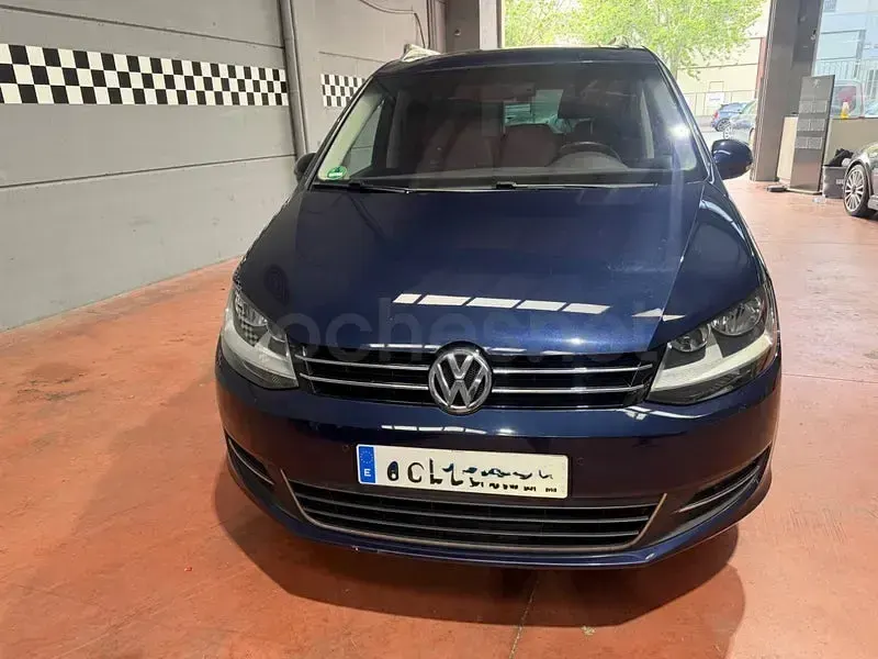 Usado VW Sharan Edition 140 CV (102 kW) 2011 Azul Monovolumen