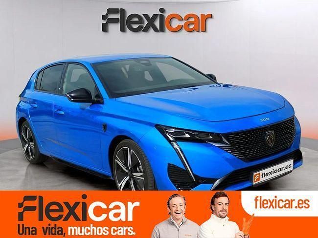 Azul Usado 2022 Peugeot 308 GT Utilitario | 25.990 € (Precio justo) - Imagen 1/4