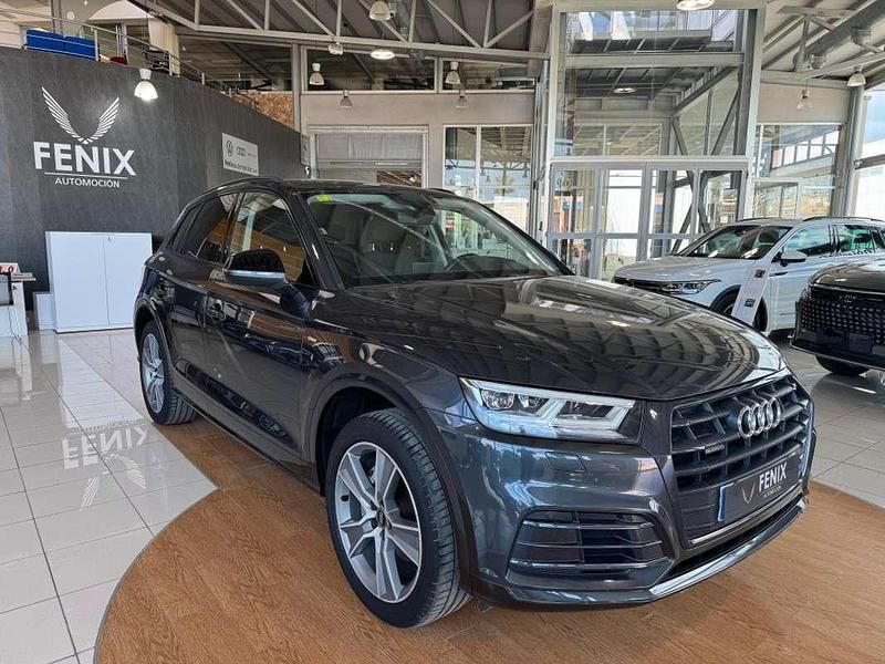 Usado Audi Q5 190 CV (139 kW) 2018 Gris SUV