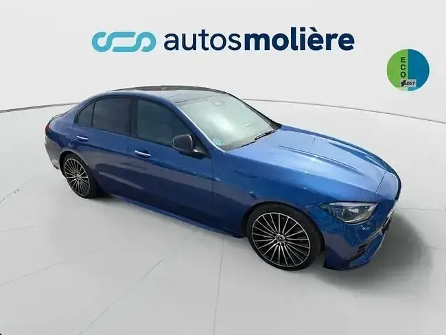 Usado Mercedes C220 200 CV (147 kW) 2022 Azul Berlina