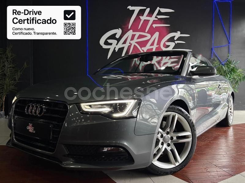 Gris / plata Usado 2014 Audi A5 Cabriolet S-Line Descapotable | 14.990 € (Super precio) - Imagen 1/4