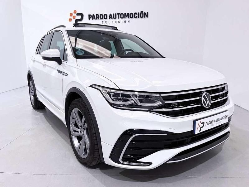 Blanco Usado 2021 VW Tiguan R-line SUV | 31.900 € (Precio justo) - Imagen 1/4