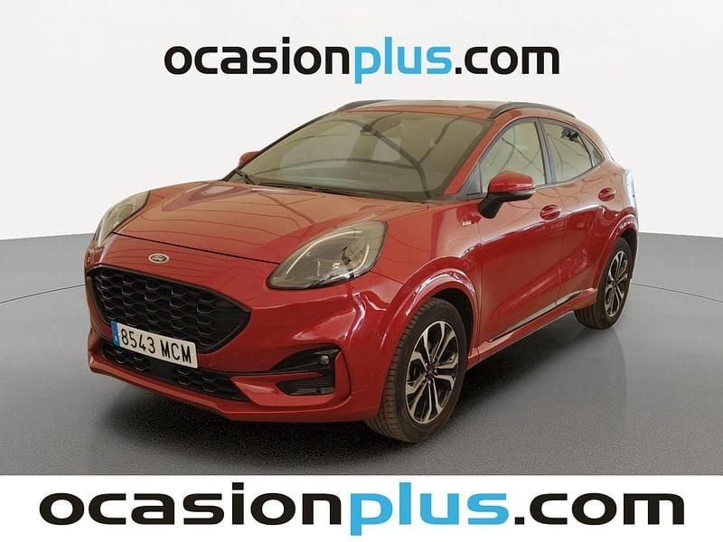 Rojo Usado 2022 Ford Puma Gen-E ST-Line SUV | 14.728 € (Super precio) - Imagen 1/4