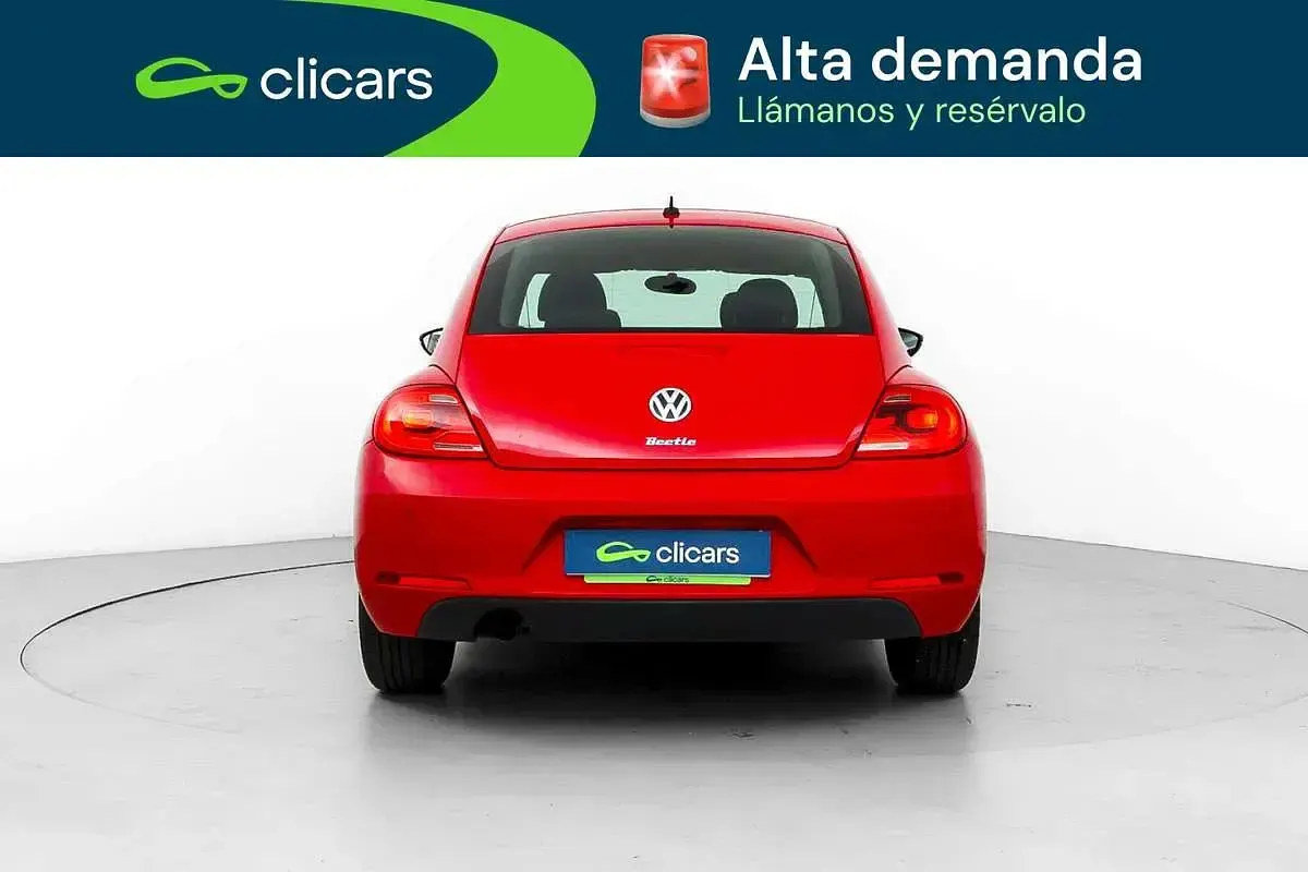 Usado VW Beetle 105 CV (77 kW) 2014 Rojo Utilitario