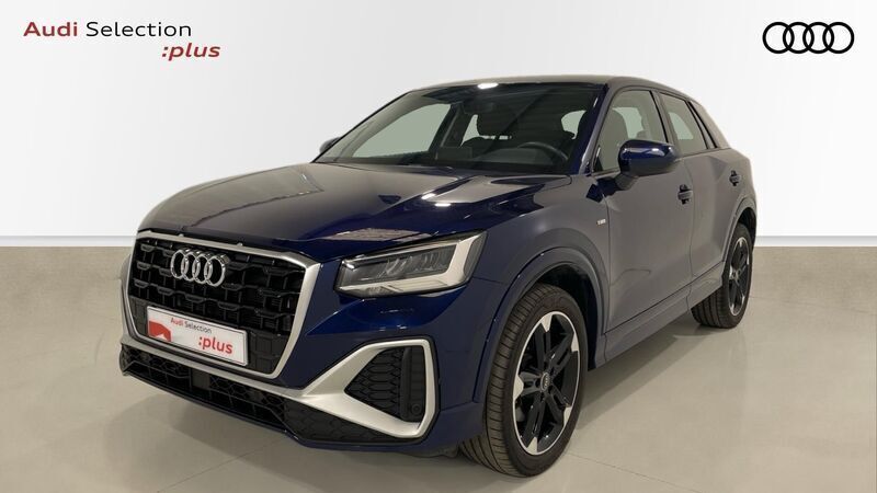 Azul Usado 2022 Audi Q2 S-Line SUV | 32.450 € (Precio justo) - Imagen 1/4