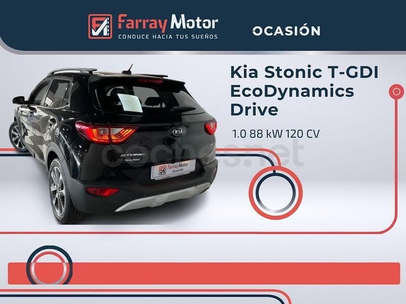 Usado Kia Stonic 120 CV (88 kW) 2018 Negro SUV