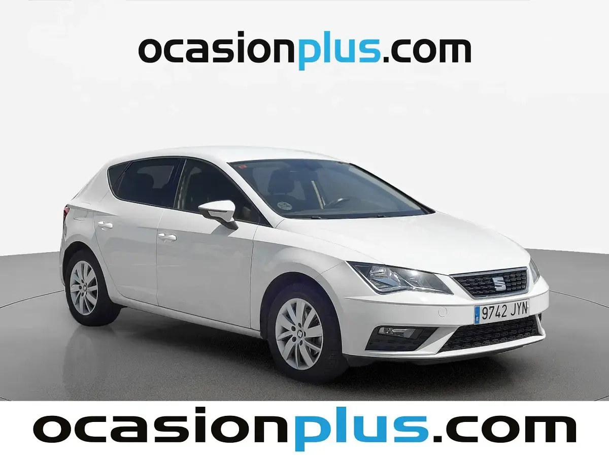 Usado Seat Leon Style 116 CV (85 kW) 2017 Blanco Utilitario