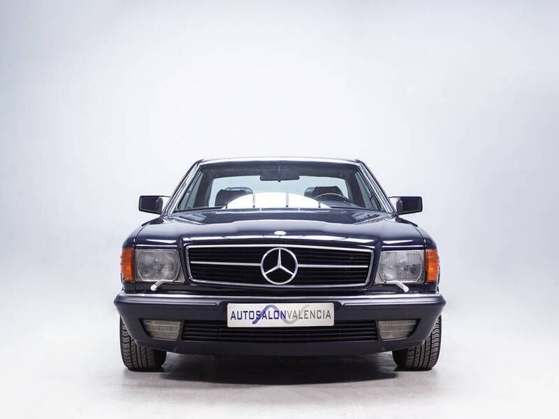 Usado Mercedes 500 231 CV (169 kW) 1984 Azul Coupe