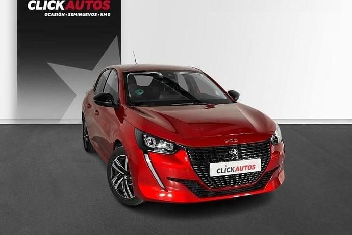 Usado Peugeot 208 Allure 100 CV (73 kW) 2023 Negro Utilitario