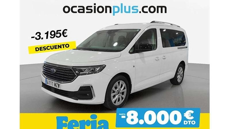 Blanco Usado 2025 Ford Tourneo Connect Titanium Van | 31.955 € (Precio justo) - Imagen 1/4