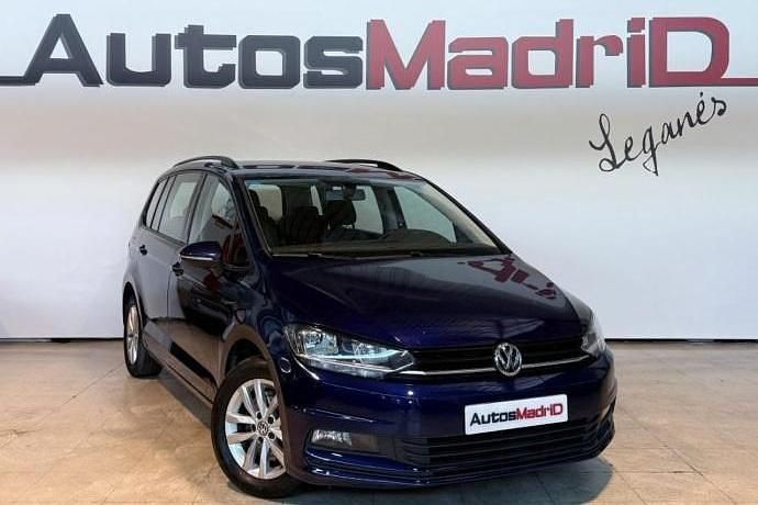 Azul Usado 2017 VW Touran Edition Monovolumen | 14.490 € (Buen precio) - Imagen 1/4