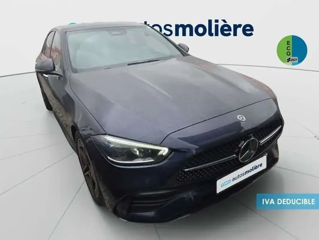 Usado Mercedes C200 204 CV (150 kW) 2022 Azul Berlina