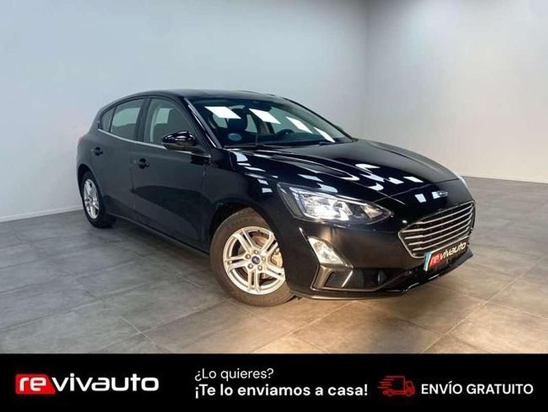 Usado Ford Focus ST-Line 120 CV (88 kW) 2021 Negro Familiar