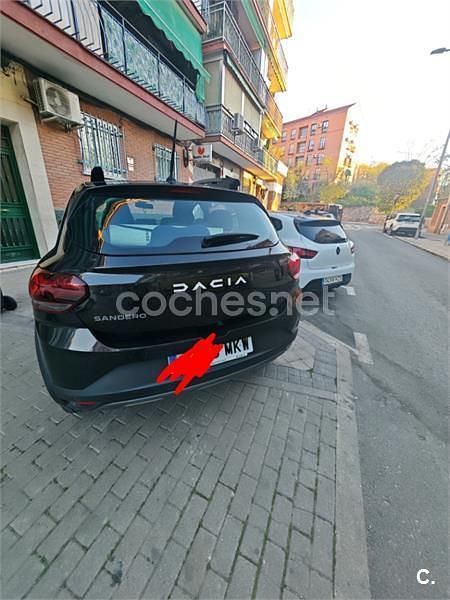 Usado Dacia Sandero Expression 101 CV (74 kW) 2023 Negro Berlina