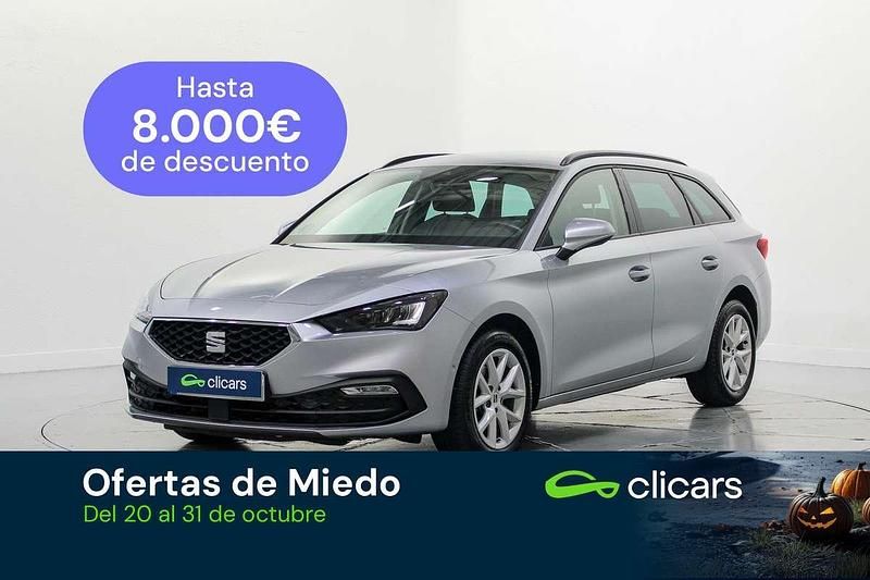 Plateado Usado 2023 Seat Leon ST Style Familiar | 16.790 € (Buen precio) - Imagen 1/4