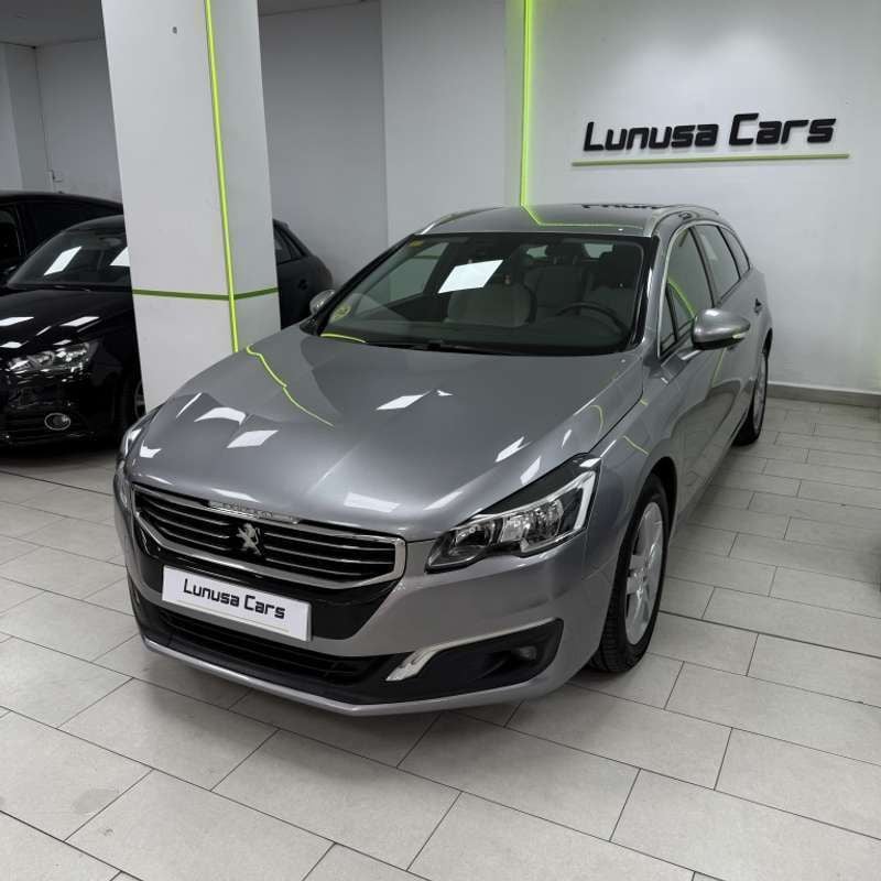 Gris Usado 2016 Peugeot 508 Active Berlina | 9990 € (Precio justo) - Imagen 1/4