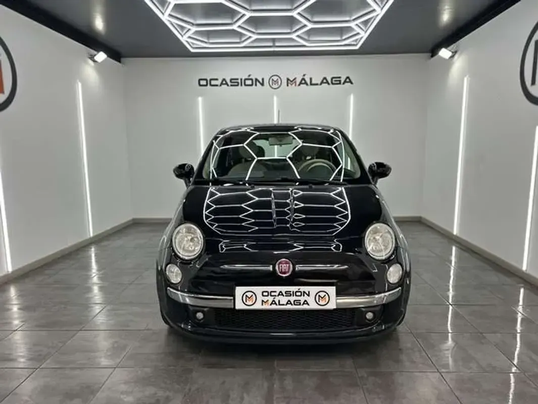 Usado Fiat 500 Lounge 69 CV (50 kW) 2015 Negro Utilitario