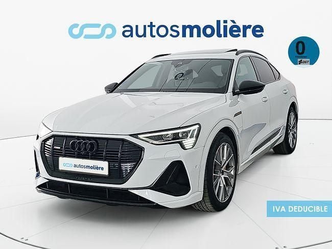 Usado Audi e-tron S-Line 300 kW (408 CV) 2021 Blanco SUV