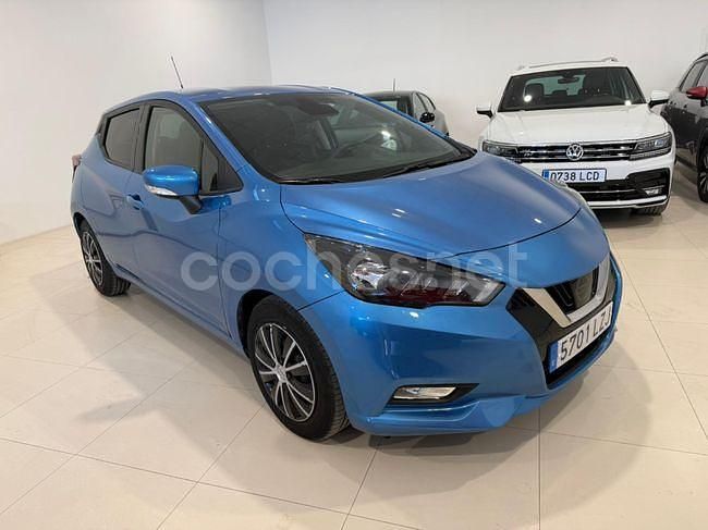 Usado Nissan Micra Acenta 92 CV (67 kW) 2022 Azul Utilitario